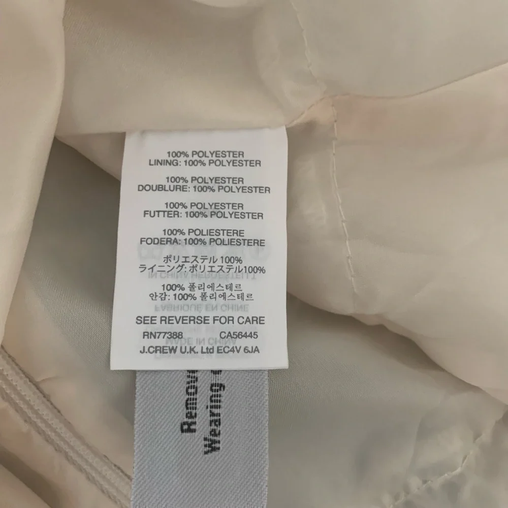 J. Crew Satin Pleated Black/White Mini Skirt